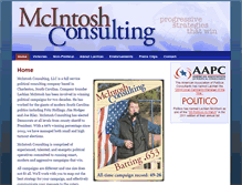 Tablet Screenshot of mcintoshconsultingllc.com